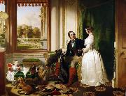 Sir Edwin Landseer Windsor Castle in Modern Times (mk25) oil on canvas